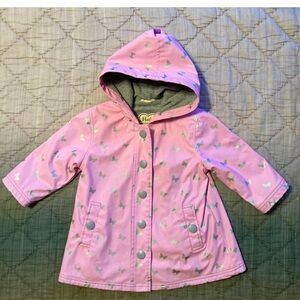 Hatley girls butterfly raincoat